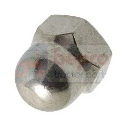 SET OF 10 CAP NUTS HEX. GALVANIZED - DIN 1587 M12