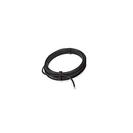 SCHWARZER ELEKTRISCHER DRAHT 1,5 MM2 SPOOL VON 10 M.