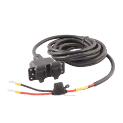 RALLONGE PRISE 3 POLES DOUBLE AVEC FUSIBLE 40A - LG 4.5 METRES - 40A MAX 