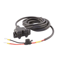 RALLONGE PRISE 3 POLES DOUBLE AVEC FUSIBLE 40A - LG 4.5 METRES - 40A MAX 
