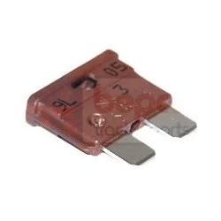 SET OF 10 FUSES WITH FLAT PLUG 7.5A