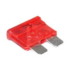 SET OF 10 10A FLAT PLUG FUSES