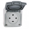 WALL SOCKET 3P + T - 20A - WATERPROOF