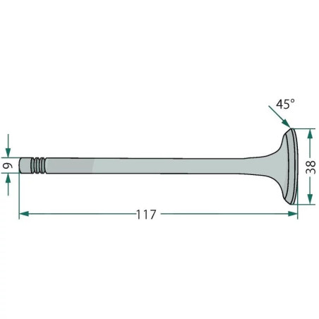 EINLASSVENTIL 0123028200 FÜR RENAULT