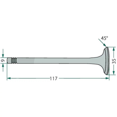 EXHAUST VALVE 0123028300 FOR FENDT