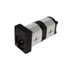 POMPE HYDRAULIQUE DOUBLE 18 + 15 CC