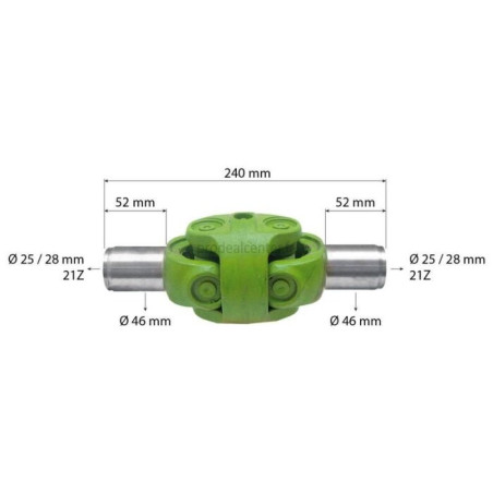 JUNTA UNIVERSAL COMPLETA PARA JOHN DEERE