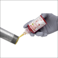 LOCTITE 577 - FRASCO DE 50 ML: COMPOSTO DE VEDAÇÃO PARA ROSCAS METÁLICAS, IDEAL PARA MONTAGEM HIDRÁULICA E ACESSÓRIOS DE AÇO INO