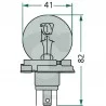AMPOULE  ASYMETRIQUE 12V 45/45W P45T 41