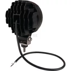 PHARE DE TRAVAIL ROND 6 LED LONGUE PORTEE 24W 1500 LUMEN 