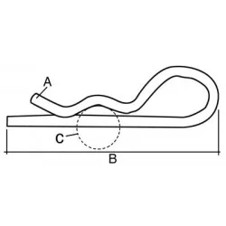 LOT 10 GOUPILLES "BETA" 4 MM
