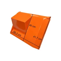Extension d'aile arriere gauche pour renault - 7700045527
