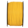 FLEXIBLE ELECTRIC WIRE 1 X 1.5 MM2 YELLOW - 50 METER SPOOL