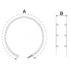 LEFT BRAKE BAND