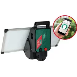 ELECTRIFICATEUR SOLAIRE "SUN POWER S 2400" - 2.4J - CONNECTE SMARTPHONE 