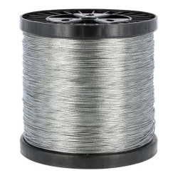 CABLE ACIER TRESSE 12 BRINS - 500 M - SPECIAL GIBIERS 