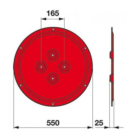 SUPPORT PLATE - 140311