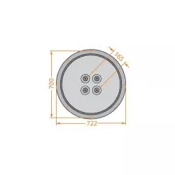 SUPPORT PLATE - 140310