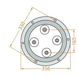 SUPPORT PLATE - 140917