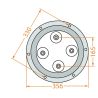 SUPPORT PLATE - 140917