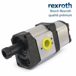 POMPE HYDRAULIQUE DOUBLE 25 + 11 CC - SANS PIGNON - 33561800-REXROTH