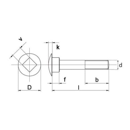 VIS TRCC M10X25