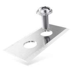 LAMES POUR ROBOT TONDEUSE WORX, KRESS, LANDXCAPE ET GROUW 12 PIÈCES