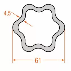 PROFILE TUBE G8
