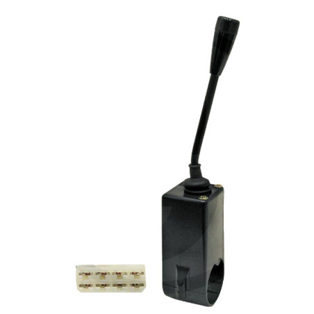 Dipped beam and flashing light switch