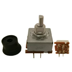 INTERRUPTEUR DE VENTILATEUR 3 VITESSE POUR CASE  S.106605, S106605, 82/9202-7747, 1284726C1, 168822C1, 168822C2, 176770C1, 3223800R1, 30/92554, 30/925554, 30/926124, AH84588 