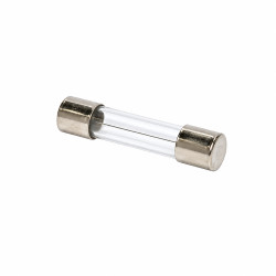 LOT DE 5 FUSIBLES VERRE 3A DIAMETRE 5 MM LONGUEUR 20 MM