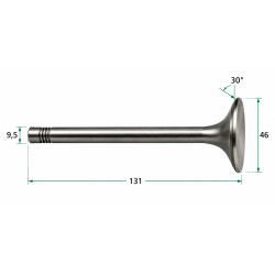 R51735 Intake Valve for John Deere | CAM AGRI