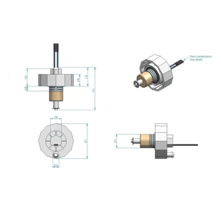 SENSOR DE PRESENÇA DE ÁGUA MO 4009