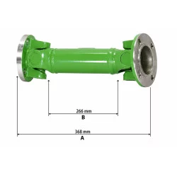 ARBRE DE TRANSMISSION POUR JOHN-DEERE 368 MM - Al117415