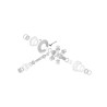 Rear conical torque vic for ford agricultural tractor