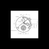Hydraulic steering pump for massey-fergusson-0011420u91, 0013654u91, 10831497m1, 1860283m91, 1860283m92 tractor