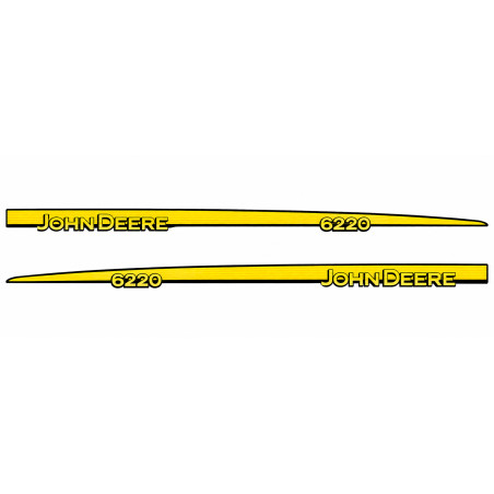 Kit Autocollant John Deere 6220 - OEM L153865