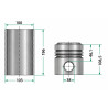 Fiat Iveco Piston Sleeve Kit 8035.06-8065.06 | CAM AGRI