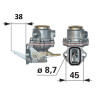POMPE D'ALIMENTATION 2 TROUS 4557883 4609596, 4667509, 4709282, 4740717, 4756678, 4757883, POUR FIAT