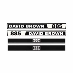 Decalque David Brown 885, ref. K947732 | CAM AGRI