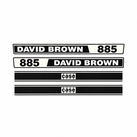 Abziehbild David Brown 885, Art.-Nr. K947732 | CAM AGRI