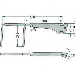 TELESCOPIC MIRROR ARM