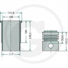 KIT CHEMISE PISTON COMPLET ZETOR 7204 - 1104 - 1204