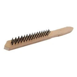 BROSSE METAL HAUT RENDEMENT MANCHE BOIS