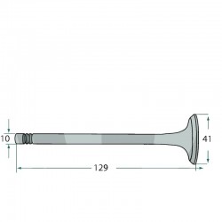 VALVOLA DI ASPIRAZIONE MWM AKD12 - AKD112