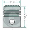 PISTON HANOMAG DIAM 110 MM