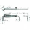 TELESCOPIC MIRROR ARM