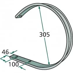 SIDE U SCRAPER