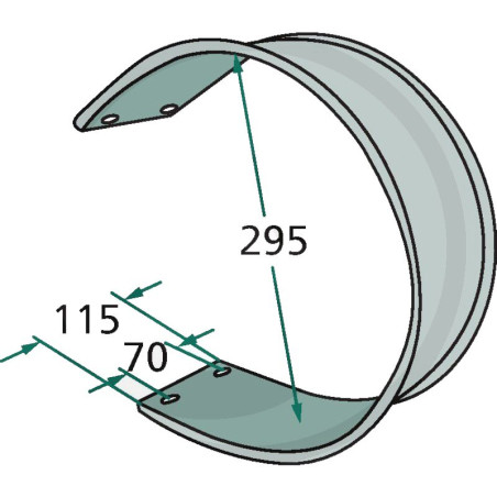 SIDE U SCRAPER