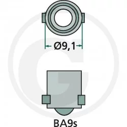 SPHERICAL BULB 12V / 4W